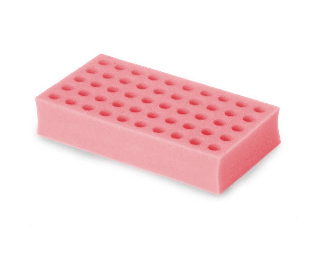 Ohaus Vortexer Accessories - 16 mm Tube Rack Foam 50-Tube Capacity