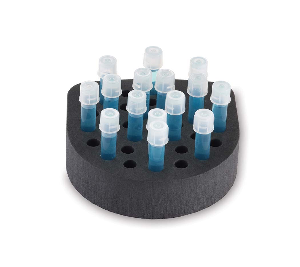 Ohaus Vortexer Accessories - Foam Insert For (34) 12-13 mm Tubes