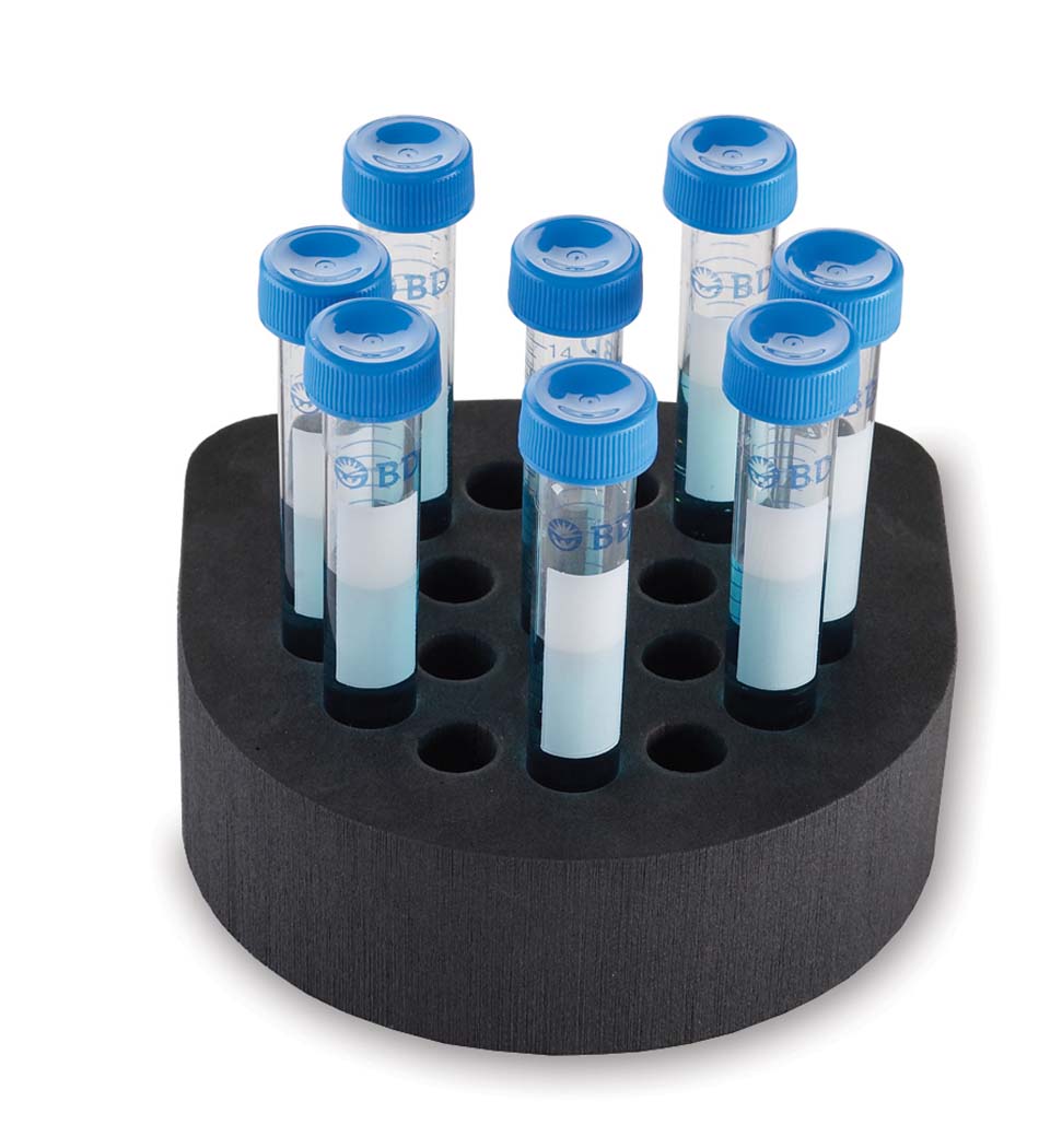 Ohaus Vortexer Accessories - Foam Insert For (20) 15-18 mm Tubes