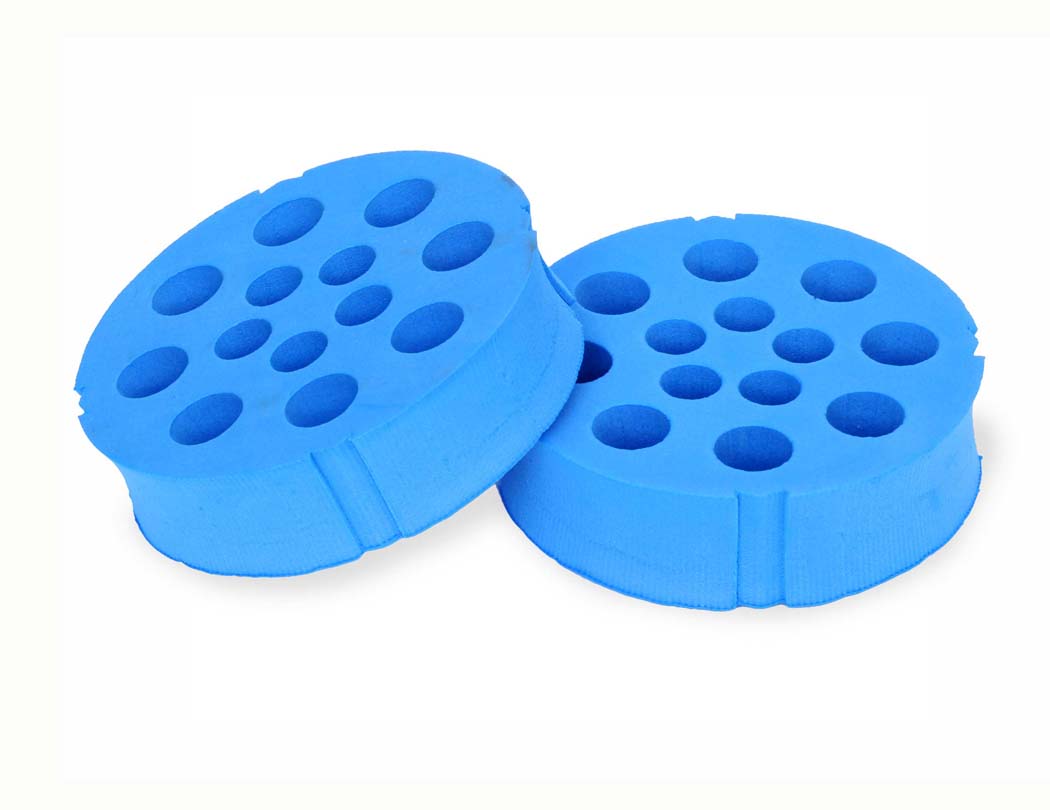 Ohaus Vortexer Accessories - 20-25mm Tube Holder (2x) 8x25mm&5x20mm