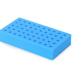 Ohaus Vortexer Accessories – 12 mm Tube Rack Foam 50-Tube Capacity