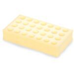Ohaus Vortexer Accessories – 25 mm Tube Rack Foam 28-Tube Capacity