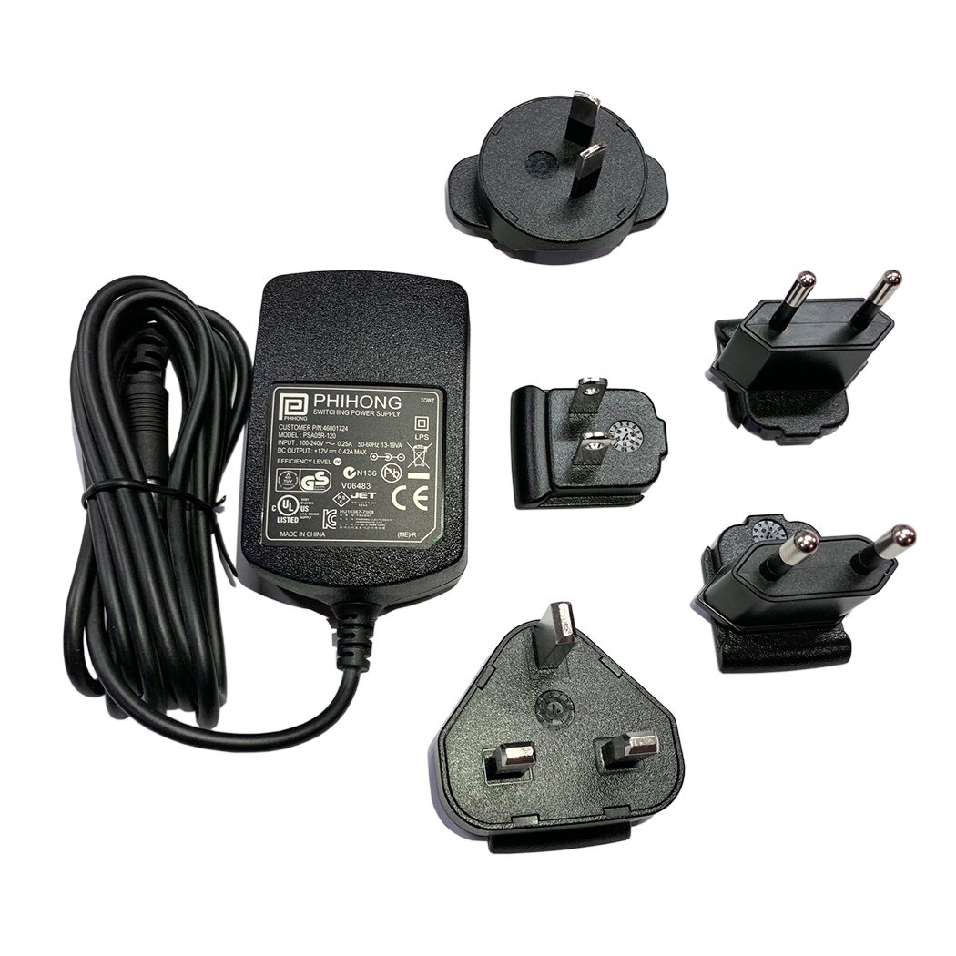Ohaus Adapters - Adaptor Kit 12V 0.5A EU-US-AU-UK-KR