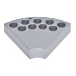 Ohaus Hotplates & Stirrers Accessories – Sectional Block 12 mm Vials