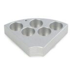 Ohaus Hotplates & Stirrers Accessories – Sectional Block 21 mm Vials