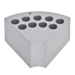 Ohaus Hotplates & Stirrers Accessories – Sectional Block 12 mm Test Tubes