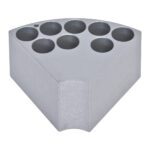 Ohaus Hotplates & Stirrers Accessories – Sectional Block 16 mm Test Tubes