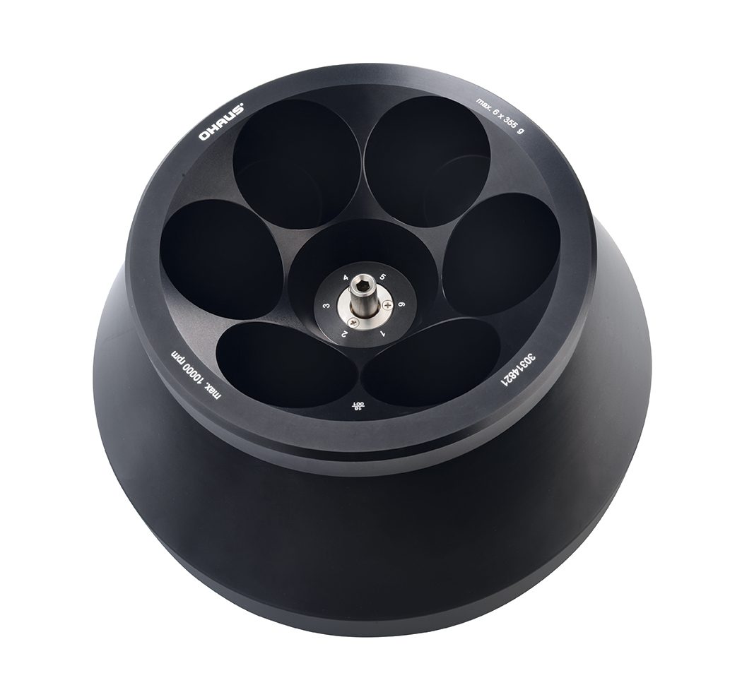 Ohaus Frontier™ 5000 Rotors - Rotor Angle 6x250ml FB ID