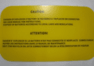 Ohaus Miscellaneous – Label Lead-acid Batteries bLite